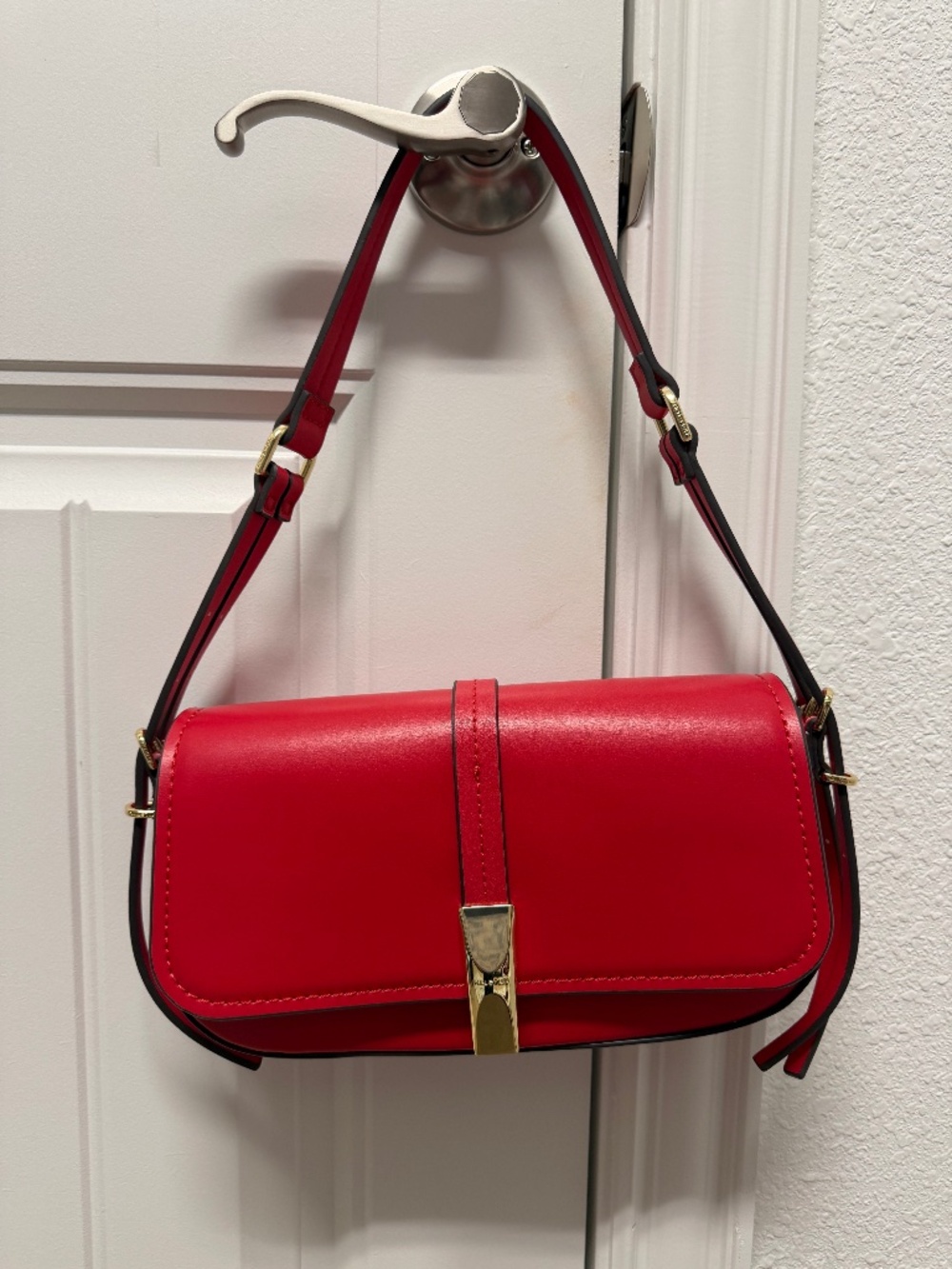 Red Halston Purse